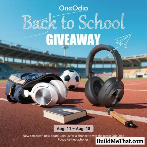 Win OneOdio Focus A6 headphones From OneOdio Giveaway