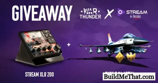 Win Stream XLR 200 From War Thunder X Hercules Giveaway