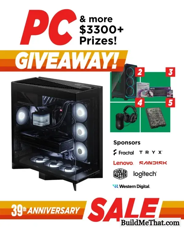 Win Tryx Sponsored Custom Gaming PC From Central Computers