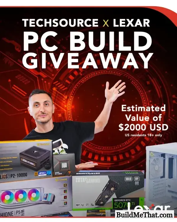 Zotac RTX 5070 Gaming PC Giveaway Bult By TechSource