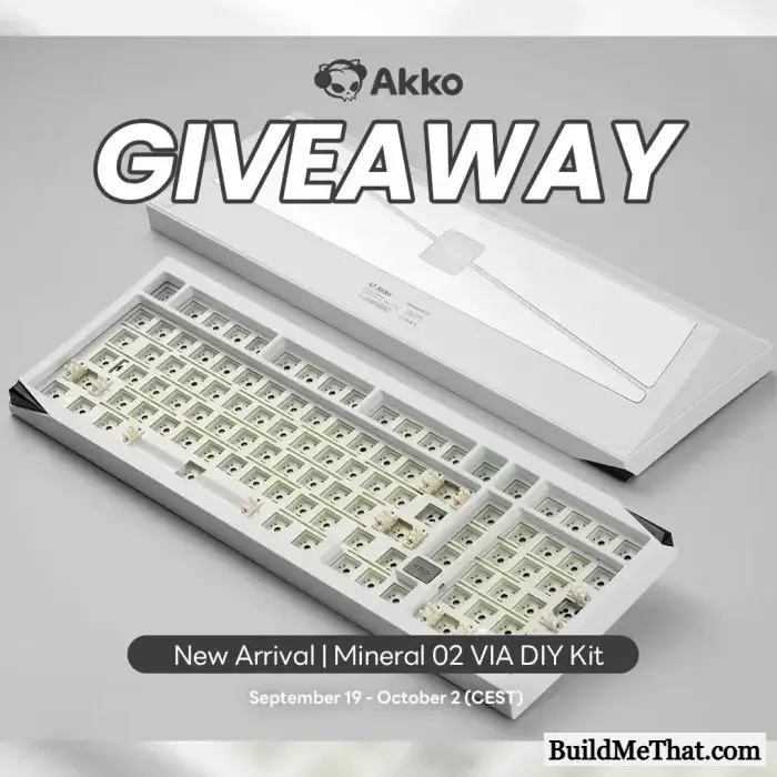 Akko Mineral 02 VIA DIY Kit Giveaway