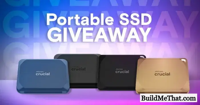 Crucial Portable SSD Giveaway