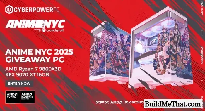 CYBERPOWERPC 2025 Gaming PC Giveaway