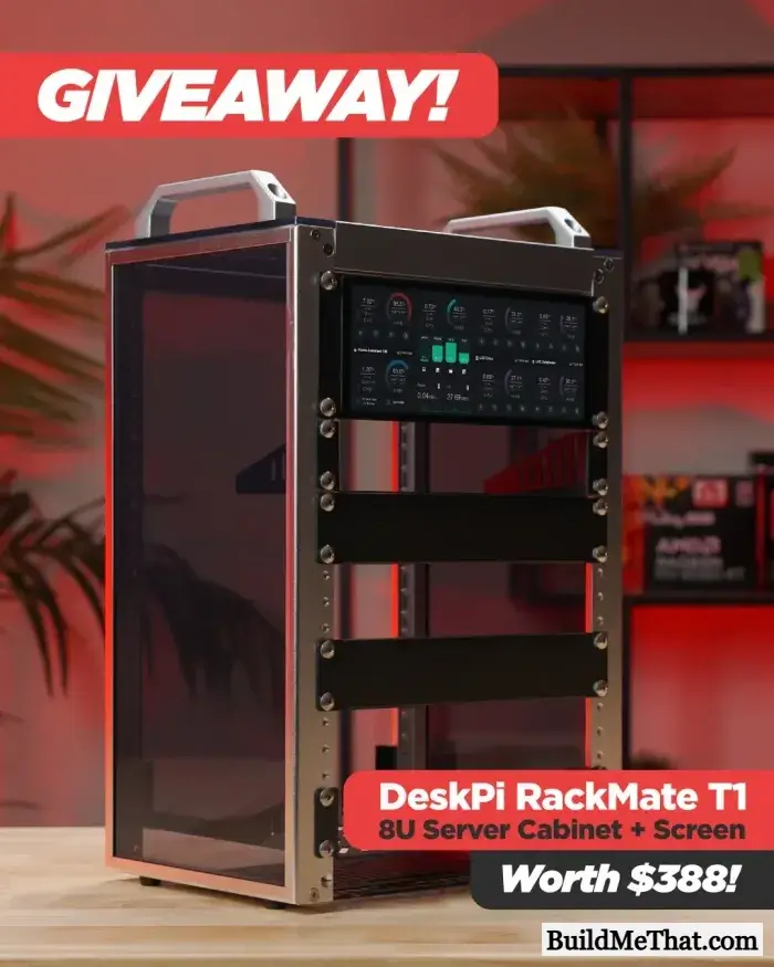 DeskPi RackMate T1 Giveaway