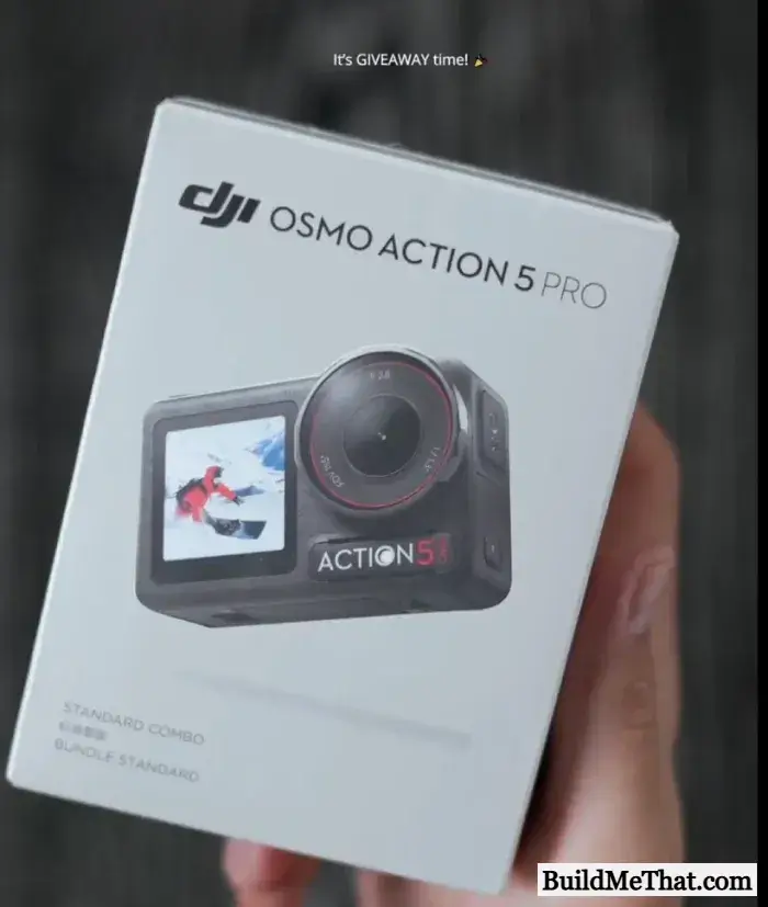 DJI Osmo Action 5 Pro Giveaway