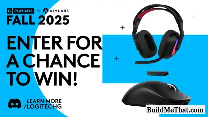 Enter for a chance to win a Logitech G Prize Pack