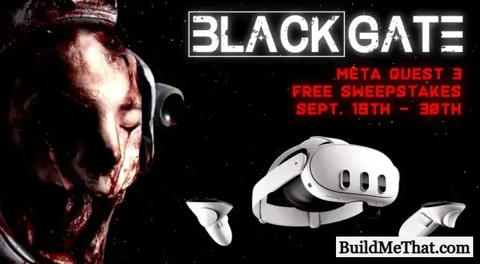 FREE Meta Quest 3 Sweepstakes By BLACKGATE