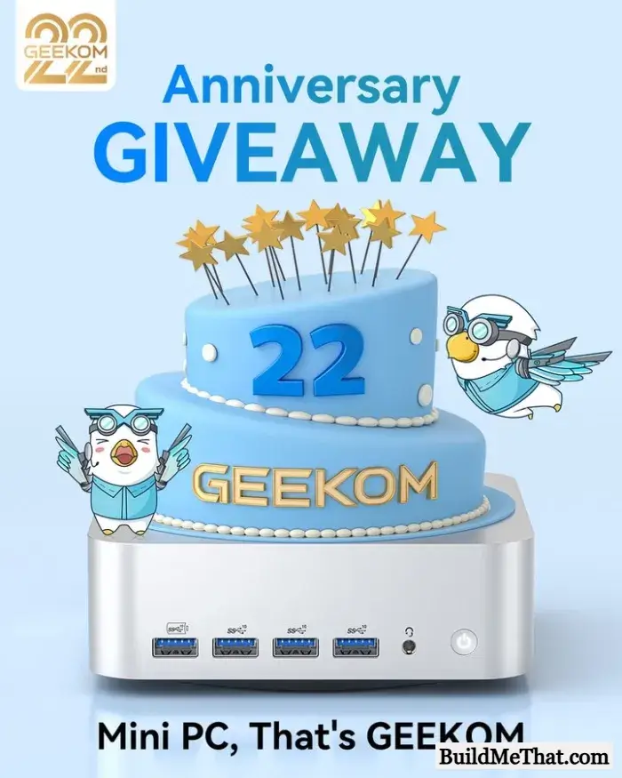 GEEKOM Mini PC Giveaway