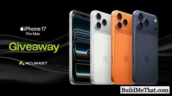 iPhone 17 Pro Max Giveaway by Acurast