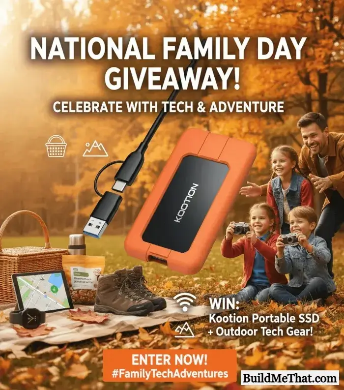 KOOTION 1TB Portable SSD Giveaway