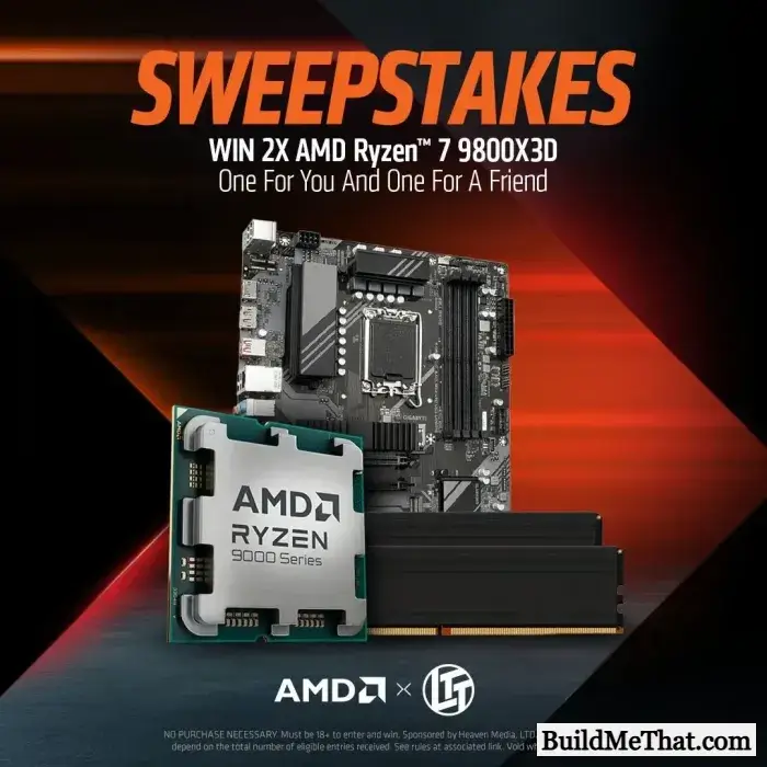 LTT x AMD 9800X3D CPU Giveaway