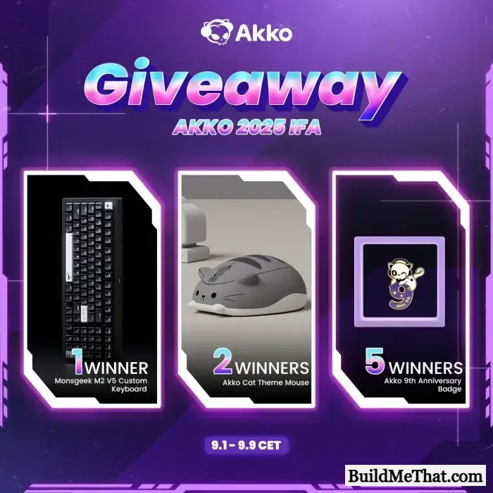 Monsgeek M2 V5 VIA Custom Keyboard Giveaway