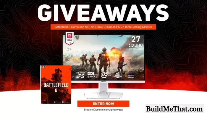 MSI 4K 27inch Gaming Monitor Giveaway By BlueandQueenie
