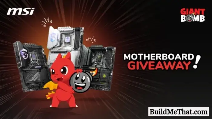 MSI Motherboard Giveaway