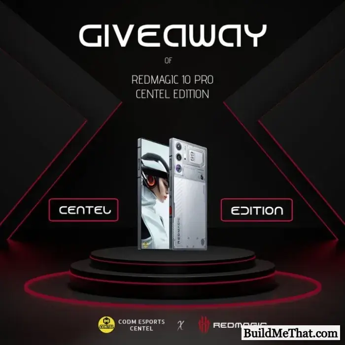 RedMagic 10 Pro Giveaway By CODM Esports Centel
