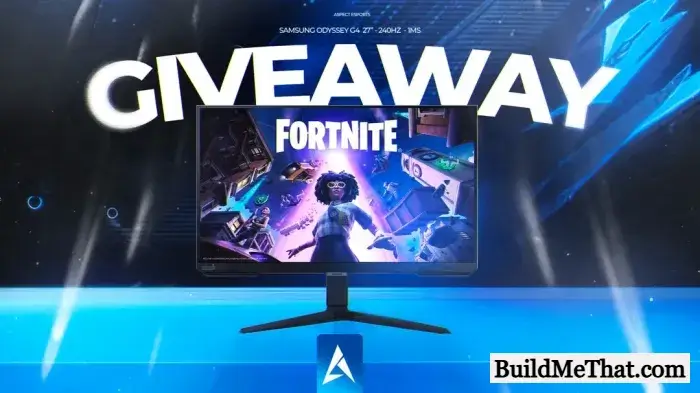 Samsung Odyssey G4 27″ 240HZ 1MS Monitor Giveaway