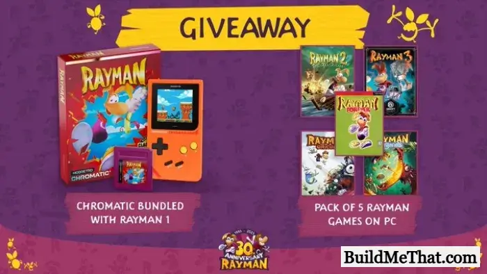 Ubisoft Rayman Giveaway
