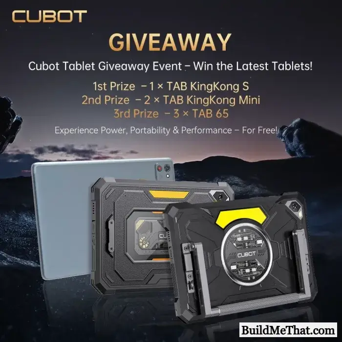 Win a Cubot Tablets Sweepstakes