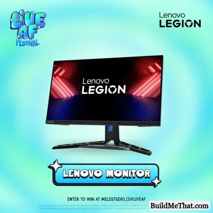 Win a Gaming Monitor From Lenovo Legion