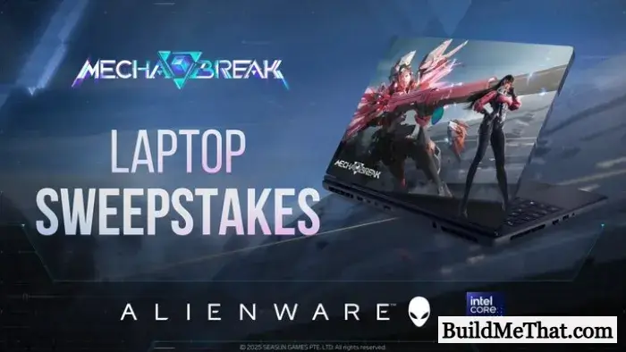 Win Alienware 16X Aurora Gaming Laptop From Mecha BREAK