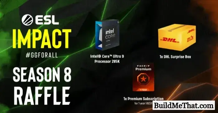 Win Intel Core Ultra 9 Processor From ESL Impact