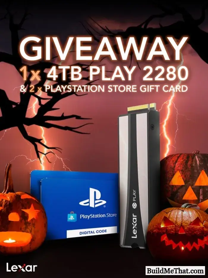 4TB PLAY 2280 Giveaway By Lexar Gaming
