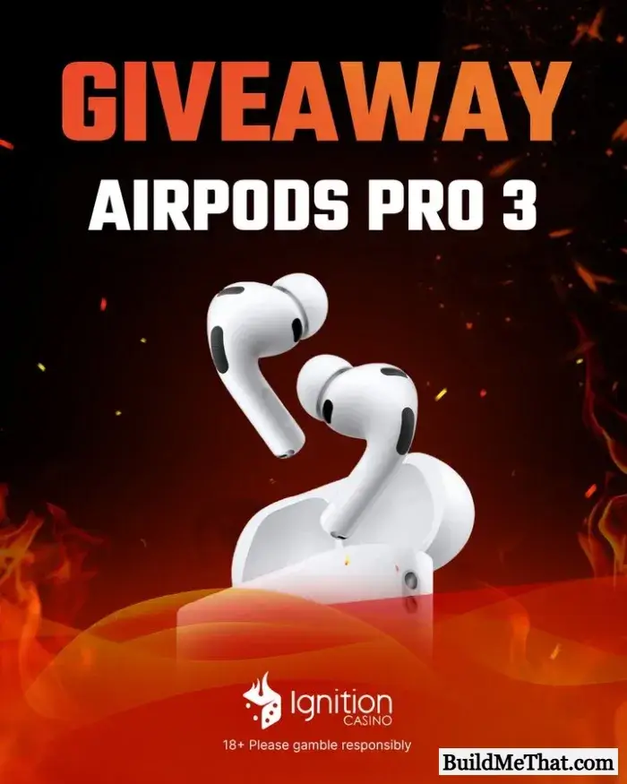AirPods Pro 3 Giveaway By Ignition Casino