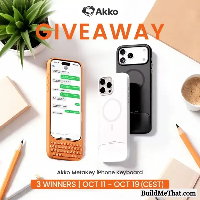 Akko MetaKey iPhone Keyboard Giveaway