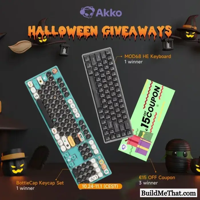 Akko MOD68 HE Keyboard Giveaway