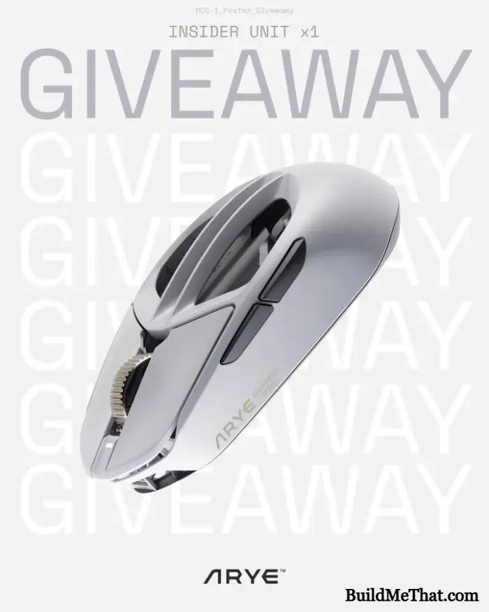 ARYE RCC-1 Gaming Mouse Giveaway By Valorant Updates