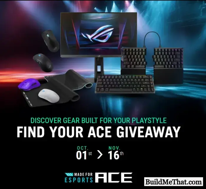 Asus Find Your Ace Gaming Gear Giveaway