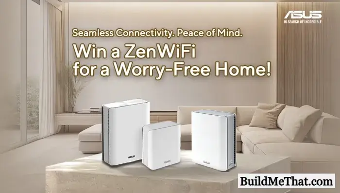 ASUS Zenbook And ZenWiFi Giveaway