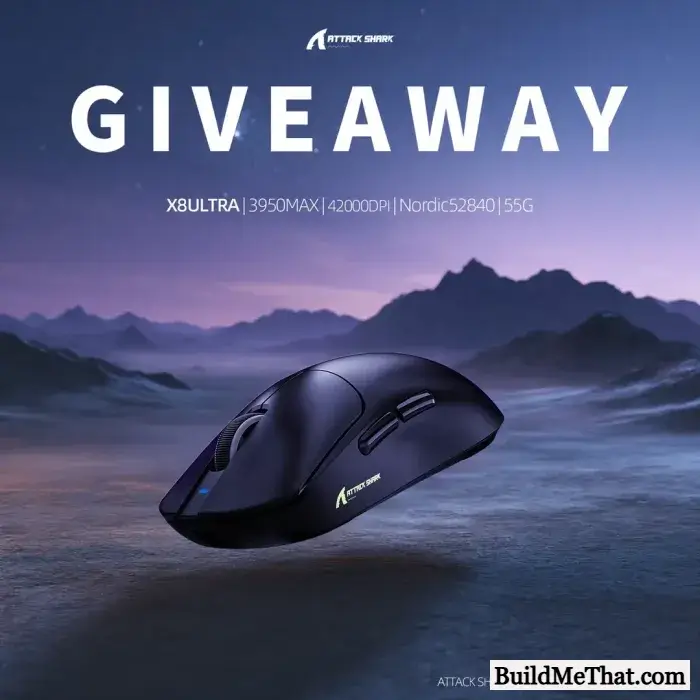 ATTACK SHARK X8ULTRA MOUSE Giveaway