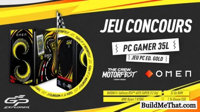 Custom OMEN 35L PC Giveaway By Ubisoft FR