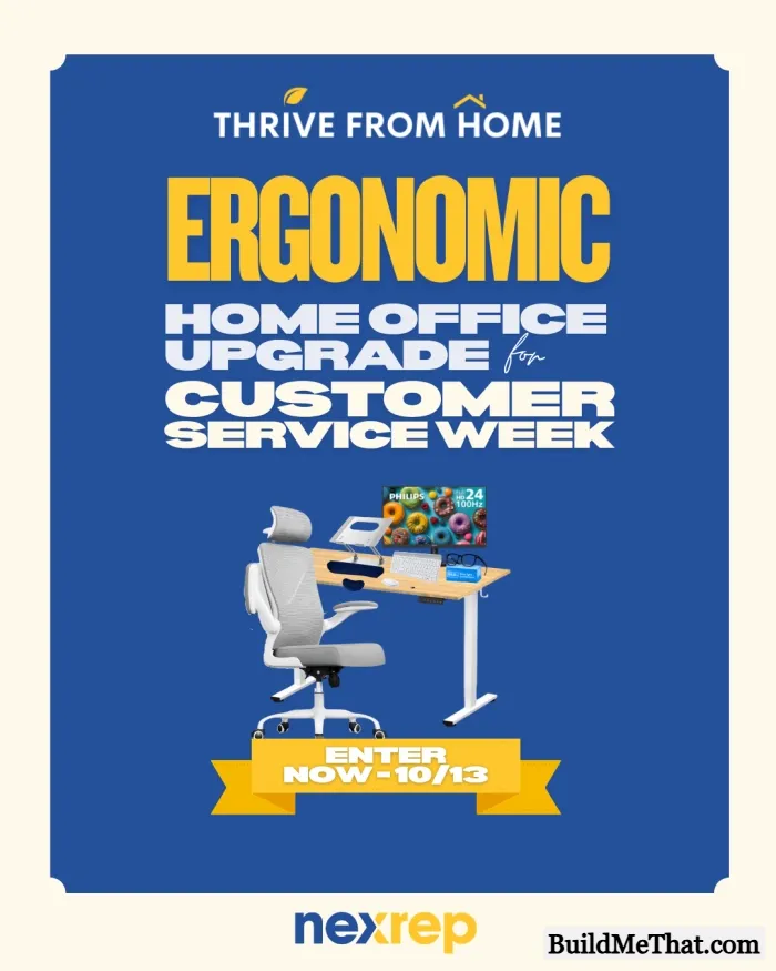 Ergonomic Desk And Chair Giveaway