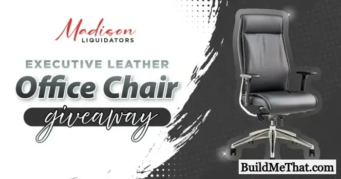 Executive Leather Office Chair Giveaway By Madison Liquidators
