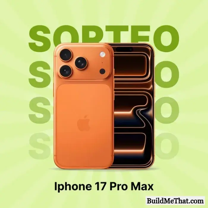 iPhone 17 Pro Max Giveaway By Plazo App