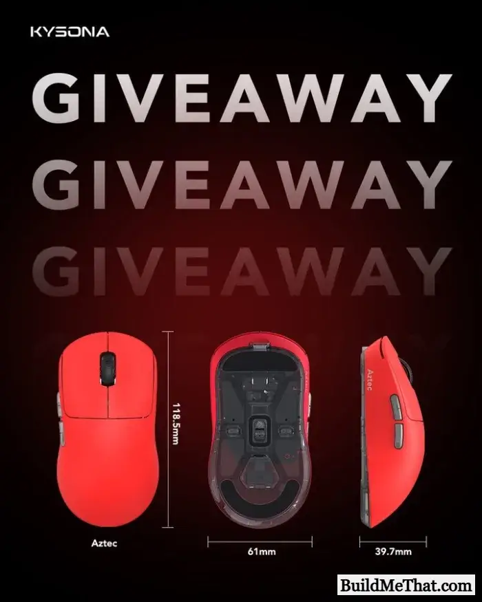 KYSONA Aztec Gaming Mouse Giveaway