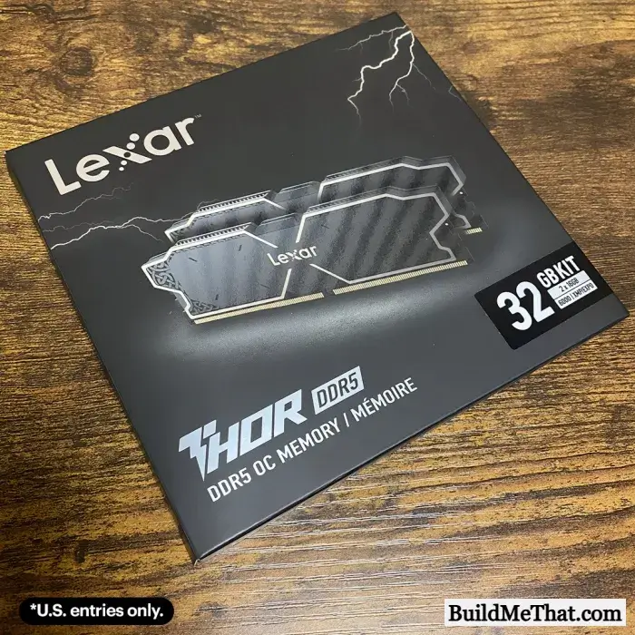 Lexar THOR OC DDR5 32GB 6000MHz RAM Giveaway
