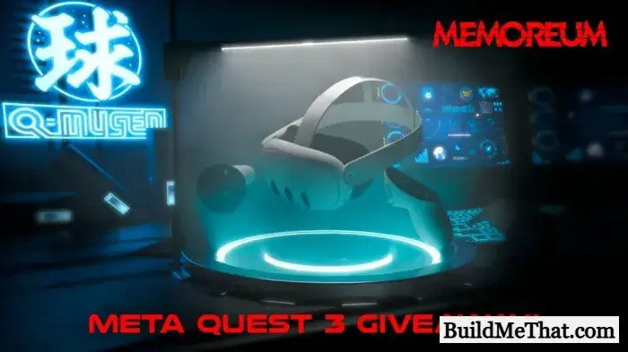 Meta Quest 3 Giveaway By MEMOREUM