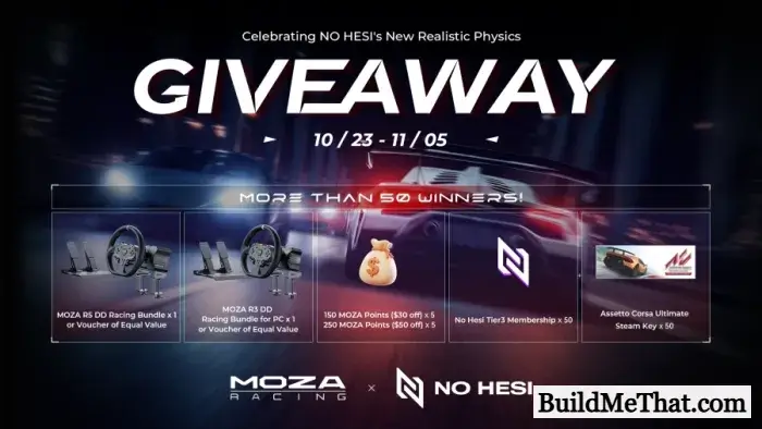 MOZA x No Hesi Giveaway