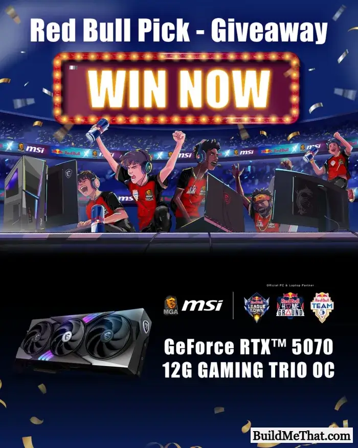 MSI GeForce RTX 5070 12G GAMING TRIO OC Giveaway