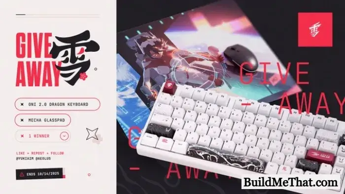 Oni 2.0 Polar75 Keyboard Giveaway By Ghost Aeolus Oni 2.0 Polar75 Keyboard Giveaway By Ghost Aeolus