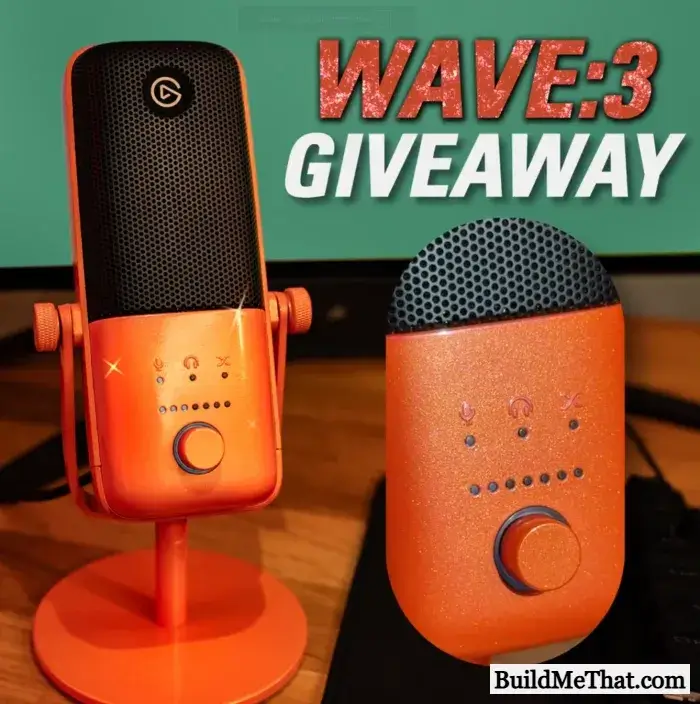 Orange Glitter Wave 3 Giveaway By Elgato