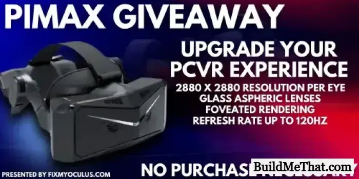 Pimax Crystal Light Giveaway By Fix My Oculus