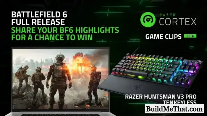Razer Huntsman V3 Pro x Battlefield 6 Giveaway