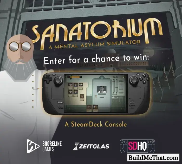 Sanatorium Launch Steamdeck Giveaway