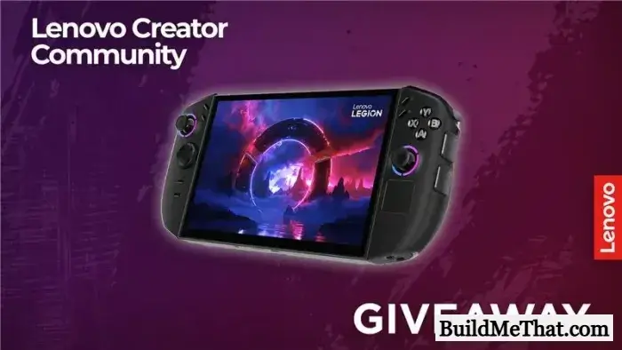 Win a Legion Go 2 From Lenovo Creator Community