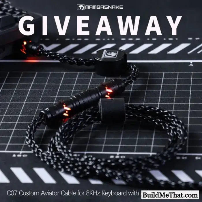 Win a MAMBASNAKE C07 RGB Straight Keyboard Cable