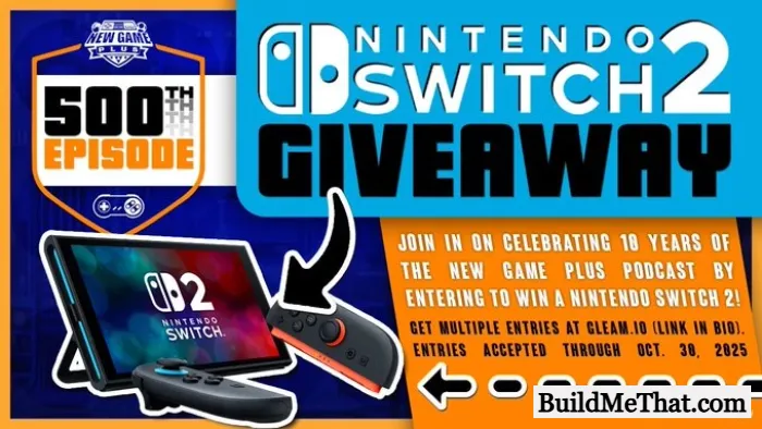 Win a Switch 2 From New Game Plus